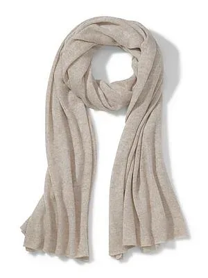 Strickschal Peter Hahn beige