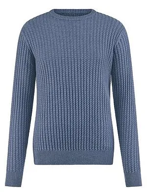 Rundhals-Pullover Louis Sayn blau