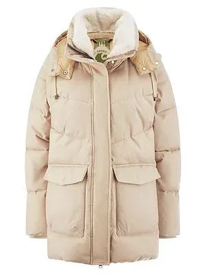 2-in-1-Jacke Green Goose beige