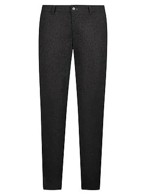 Lange Flatfront-Chino Brax grau
