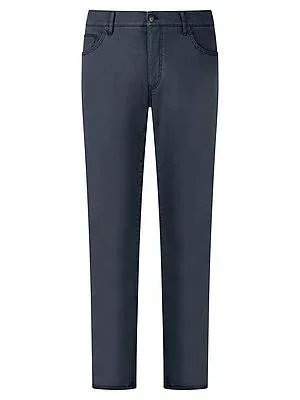 5-Pocket-Thermohose Brax blau