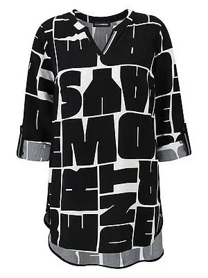Long-Bluse Doris Streich weiss