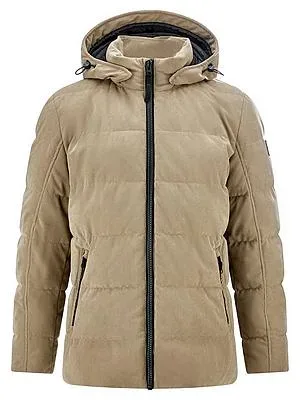Cord-Steppjacke CALAMAR beige