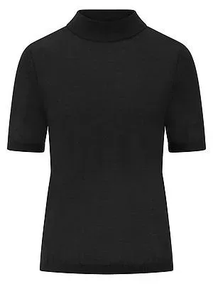 Pullover Kaschmir Peter Hahn schwarz