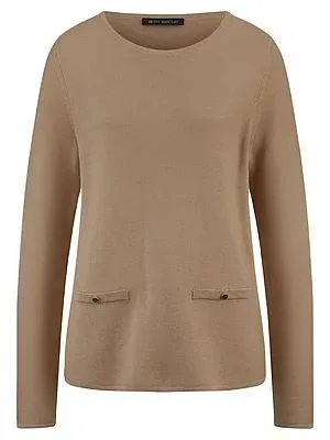 Pullover U-Boot-Ausschnitt Betty Barclay beige