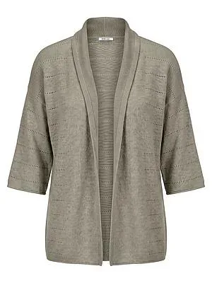 Strickjacke aus 100% Kaschmir Peter Hahn grün
