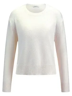 Rundhals-Pullover Peter Hahn weiss