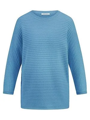 Pullover  U-Boot-Ausschnitt Peter Hahn blau