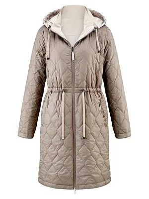 Wasser- und windabweisender Wendeparka Green Goose beige