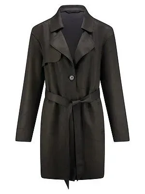 Trenchcoat Emilia Lay schwarz