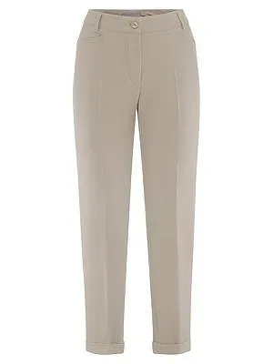 Knöchellange Slim Fit-Hose Raffaello Rossi beige