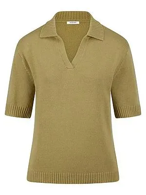 Pullover Polokragen Peter Hahn grün