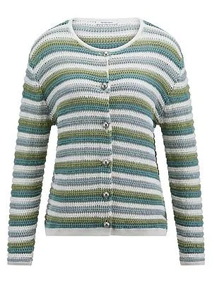 Strickjacke Peter Hahn grün