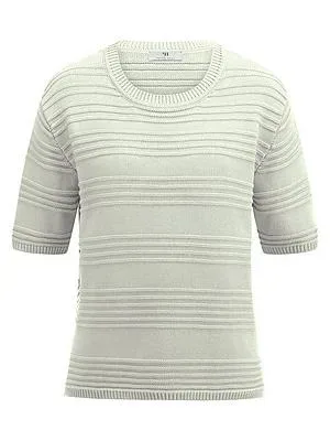 Rundhals-Pullover Peter Hahn grau