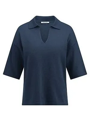 Polo-Pullover Peter Hahn blau