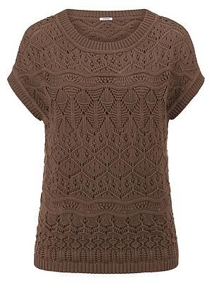 Ärmelloser Pullover Peter Hahn braun