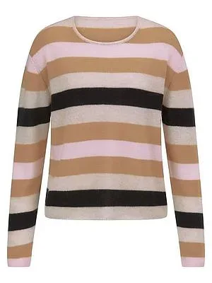 Rundhals-Pullover aus 100% Kaschmir Peter Hahn braun