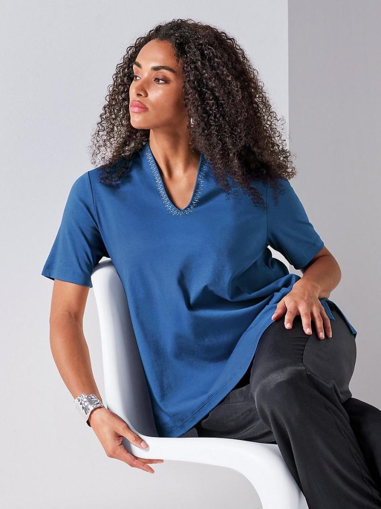 Shirt Emilia Lay blau
