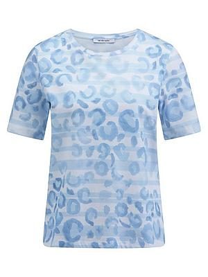 Rundhals-Shirt Peter Hahn blau