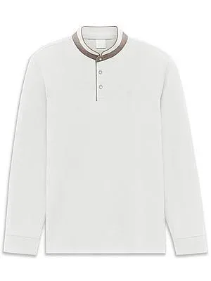 Henley-Shirt Bugatti weiss
