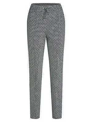 Knöchellange Slim Fit-Jersey-Hose Peter Hahn blau