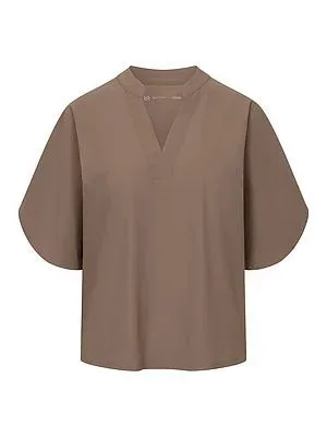 Blusen-Shirt Modell Loui Raffaello Rossi braun