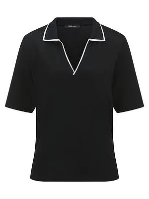 Polo-Shirt Peter Hahn schwarz
