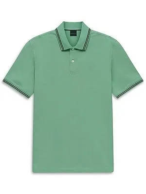 Polo-Shirt Bugatti grün