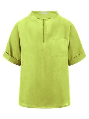 Bluse zum Schlupfen Peter Hahn gelb