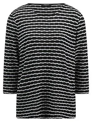 Shirt 3/4-Arm Peter Hahn schwarz