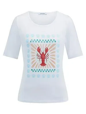 Rundhals-Shirt Peter Hahn weiss