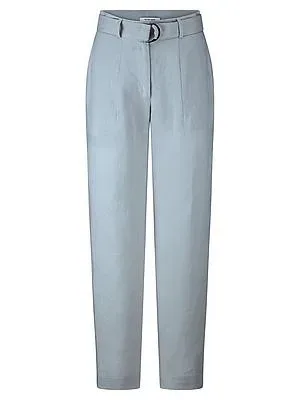 Knöchellange Wide Fit-Hose Peter Hahn blau