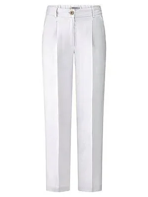 Knöchellange Hose Peter Hahn weiss