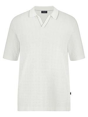Polo-Pullover MAERZ Muenchen weiss