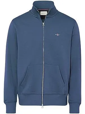 Sweatjacke GANT blau