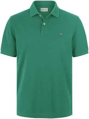 Polo-Shirt GANT grün