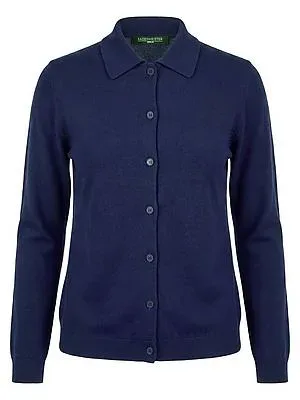 Strickjacke Fadenmeister Berlin blau