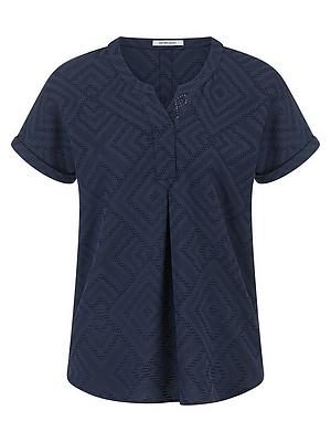 Long-Bluse Peter Hahn blau