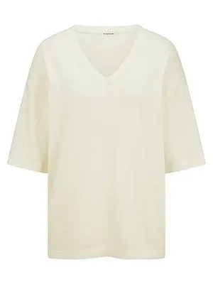 V-Pullover Peter Hahn weiss