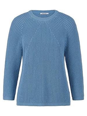 Rundhals-Pullover Peter Hahn blau
