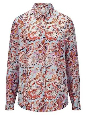 Bluse Peter Hahn blau