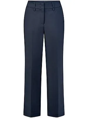 Knöchellange Hose Fadenmeister Berlin blau
