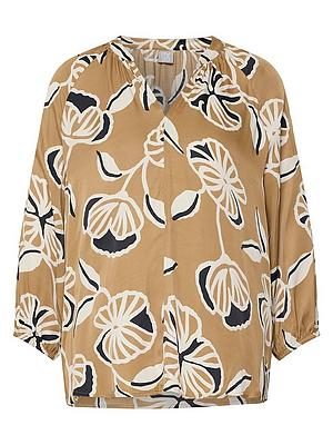 Bluse Rabe braun