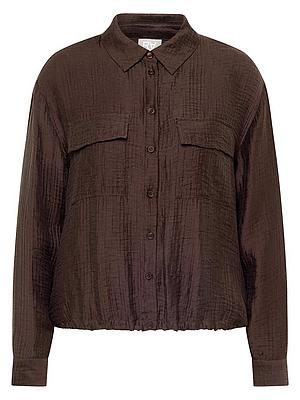 Bluse Rabe braun
