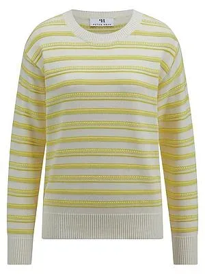 Rundhals-Pullover Peter Hahn weiss