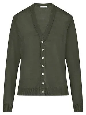 Strickjacke Peter Hahn grün