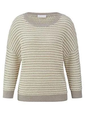 Rundhals-Pullover St. Emile beige