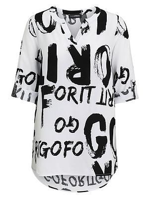 Long-Bluse Doris Streich weiss