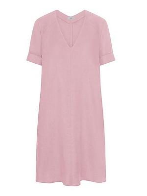 Kleid V-Ausschnitt Riani rosé