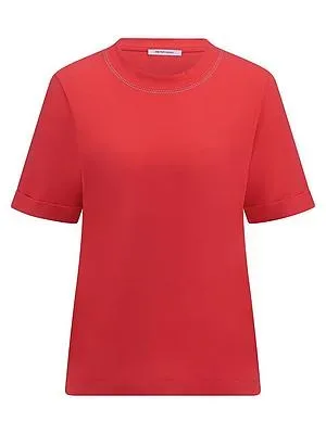 Rundhals-Shirt Peter Hahn rot